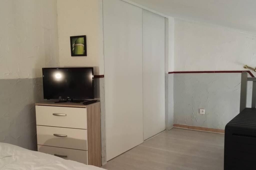 Studio Mezzanine En Residence Avec Piscine Au Village Le Barcarès Zewnętrze zdjęcie