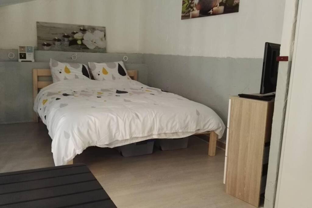 Studio Mezzanine En Residence Avec Piscine Au Village Le Barcarès Zewnętrze zdjęcie